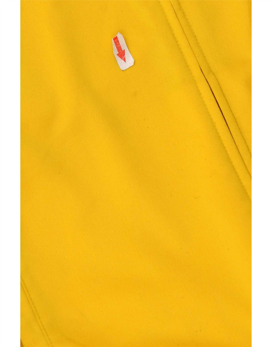 Champion Herren-Trainingsanzugoberteil mit Grafik, XL, gelbes Farbblock-Polyester