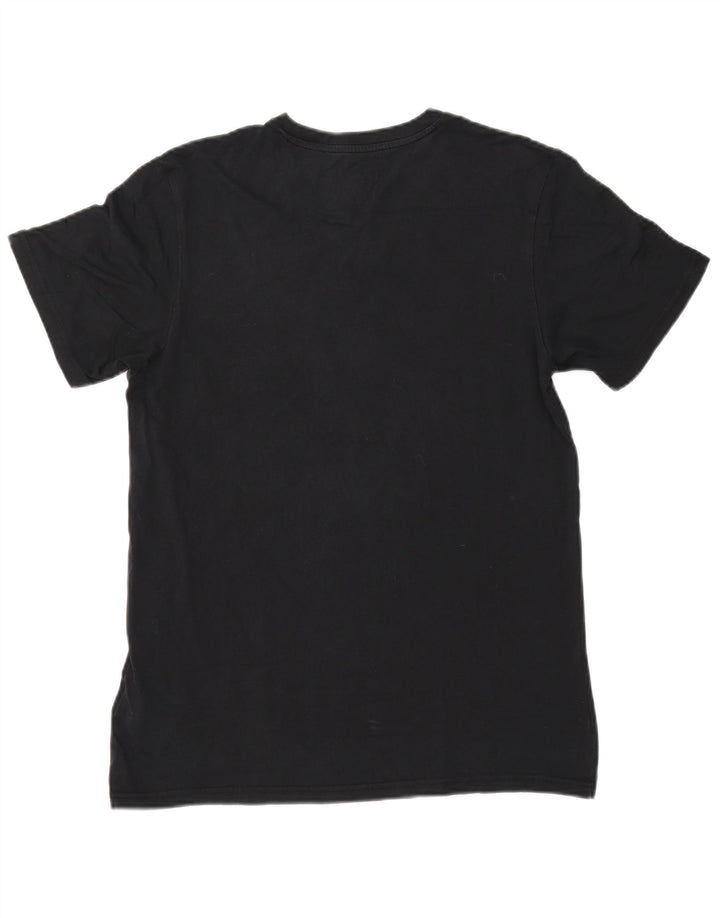 Adidas Herren-T-Shirt mit Grafik, mittelgroß, marineblau, Baumwolle