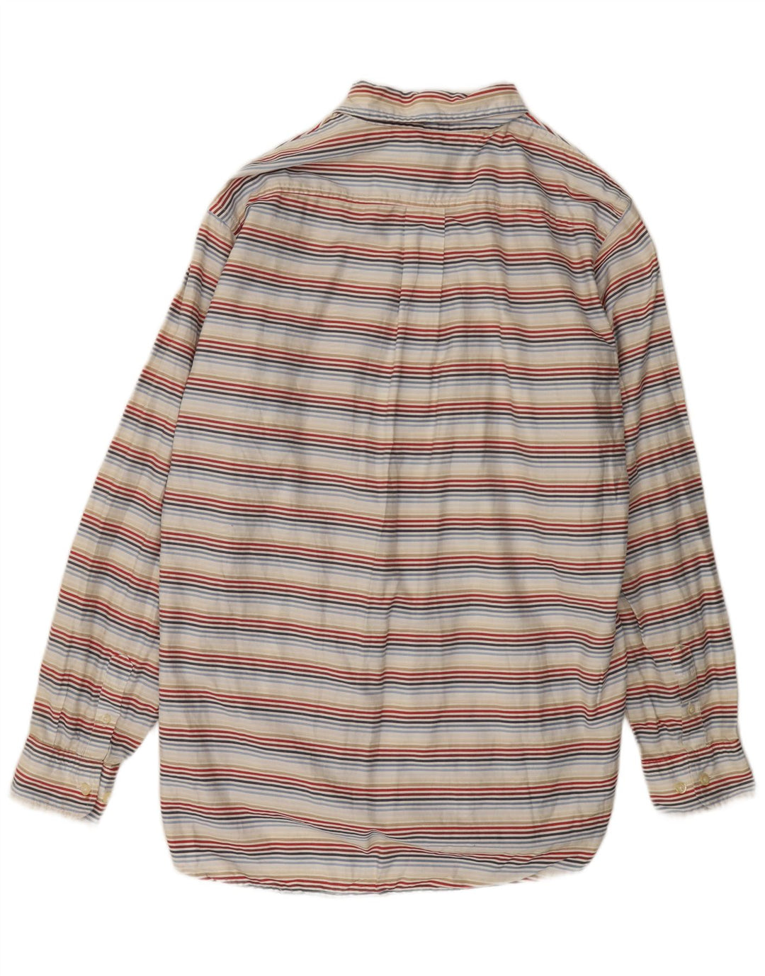 MARINA YACHTING Herrenhemd, Größe 43, groß, mehrfarbig, gestreift, Baumwolle