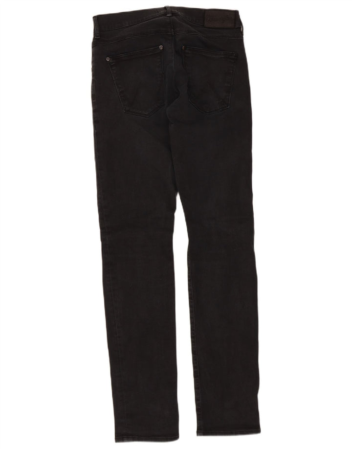 Wrangler Damen Larston Slim Jeans W28 L32 Schwarz