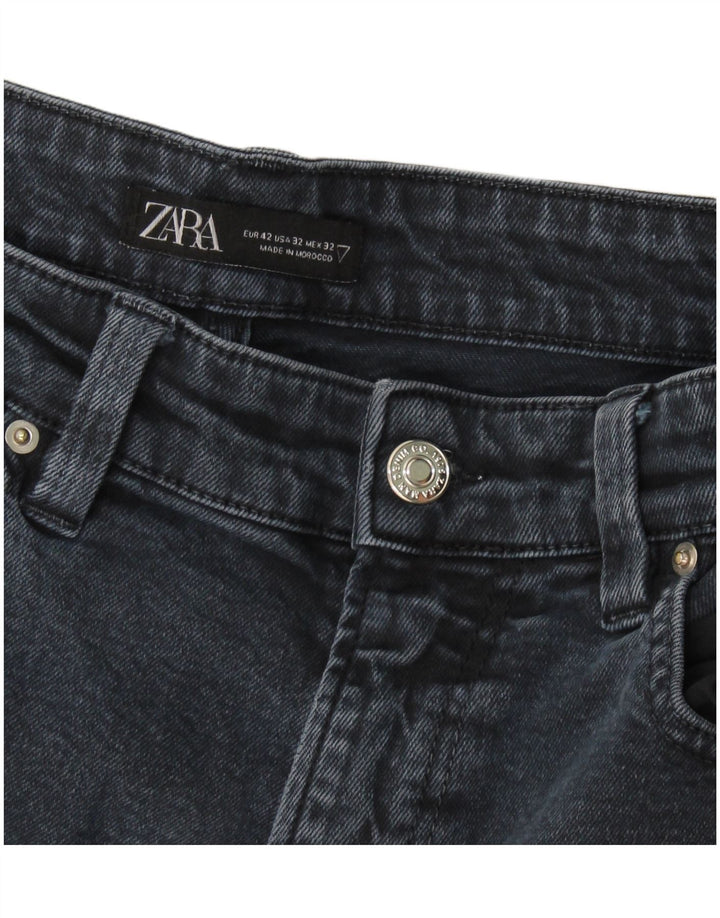 Zara Herren Slim Jeans EU 42 Large W32 L29 Marineblau