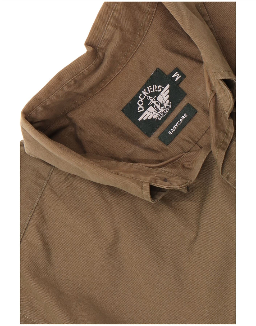 Dockers Herren Pflegeleichtes Hemd Medium Khaki