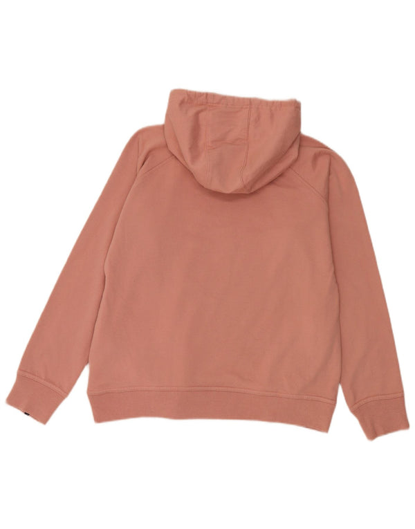 Avirex Womens Graphic Hoodie Pullover UK 16 Große rosa Baumwolle