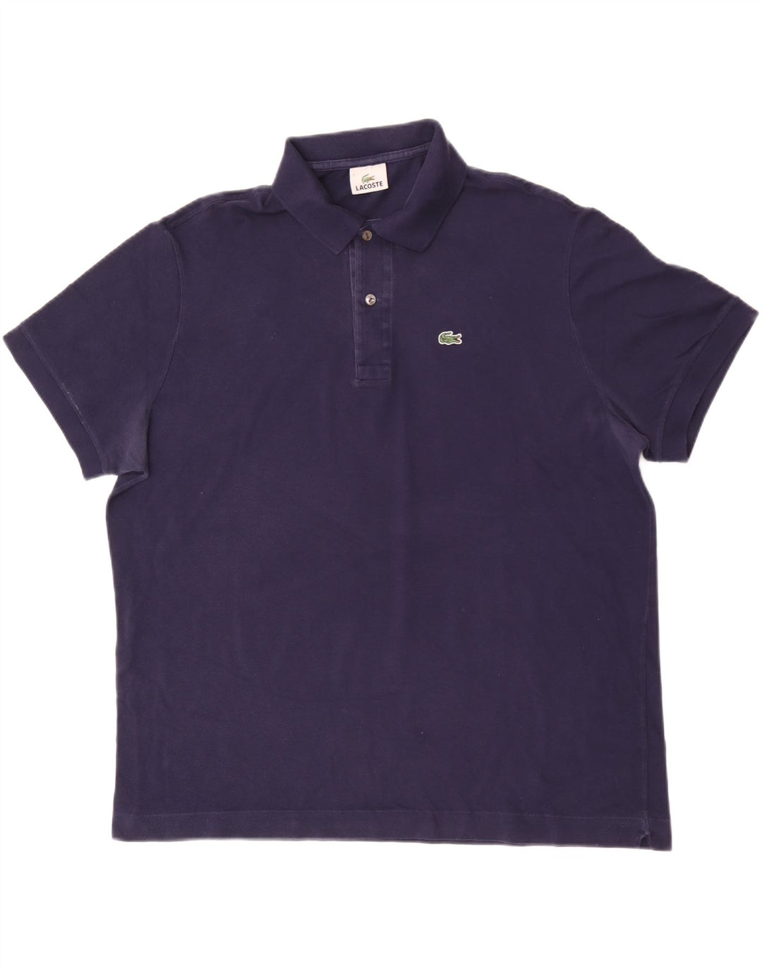 Lacoste Herren Poloshirt Größe 7 2XL Marineblau