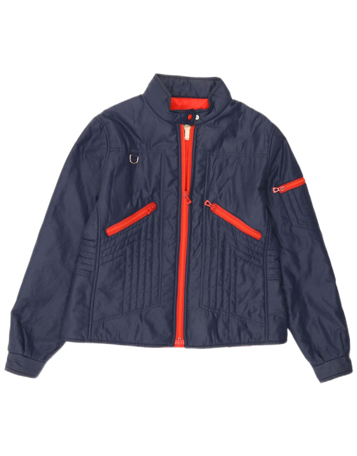 Trissi Damen Wattierte Jacke UK 14 Medium Marineblau