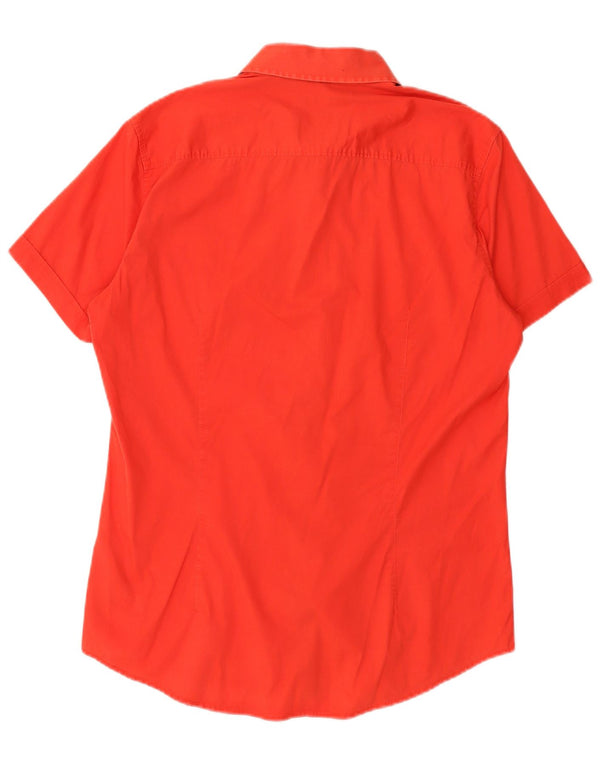 Calvin Klein Jeans Herren Graphic Short Sleeve Shirt Large Red Cotton