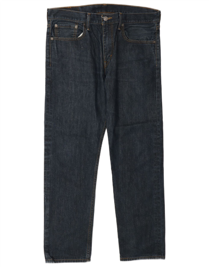 Levi's Herren 502 Tapered Jeans W33 L30 Blaue Baumwolle