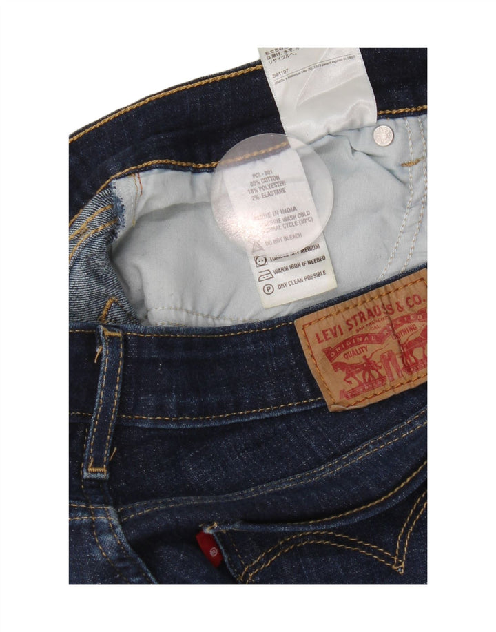 Levi's Damen Bootcut Jeans W28 L30 Blaue Baumwolle