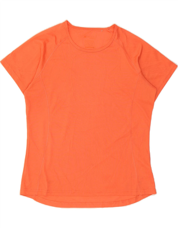 MOUNTAIN WAREHOUSE Womens T-Shirt Top UK 18 XL Orange Polyester Vintage Mountain Warehouse and Second-Hand Mountain Warehouse from Messina Hembry 