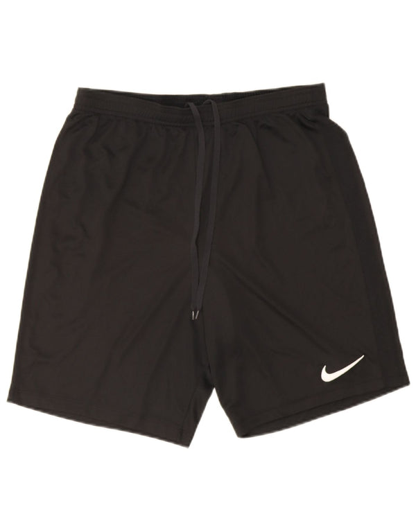 Nike Herren Dri Fit Sportshorts, groß, aus schwarzem Polyester