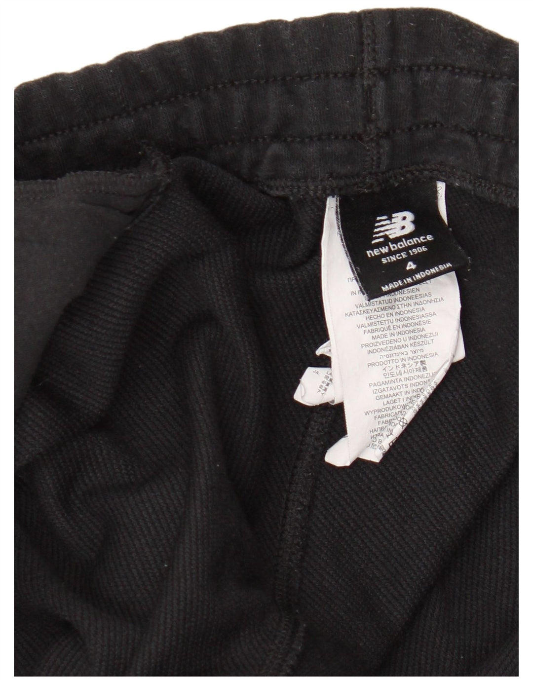 New Balance Herren Sportshorts XL Schwarz Baumwolle