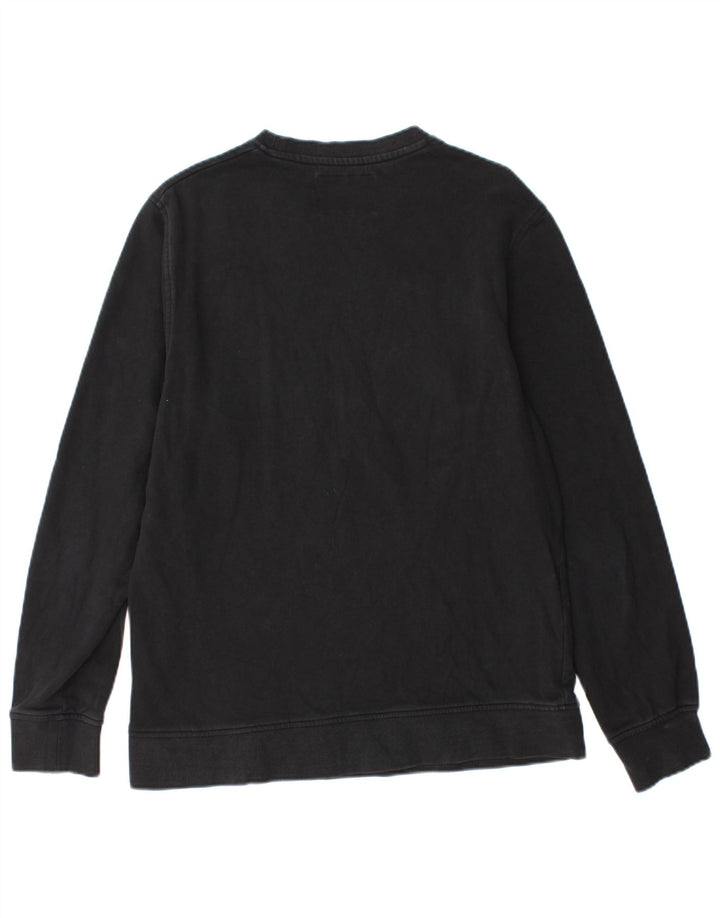 Jack & Jones Herren-Sweatshirt mit Grafik, mittelschwarz, Baumwolle