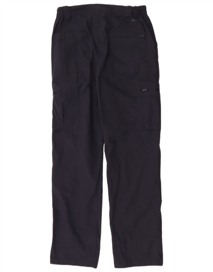 Mountain Warehouse Gerade Herren-Cargohose W32 L32 Marineblaues Polyester