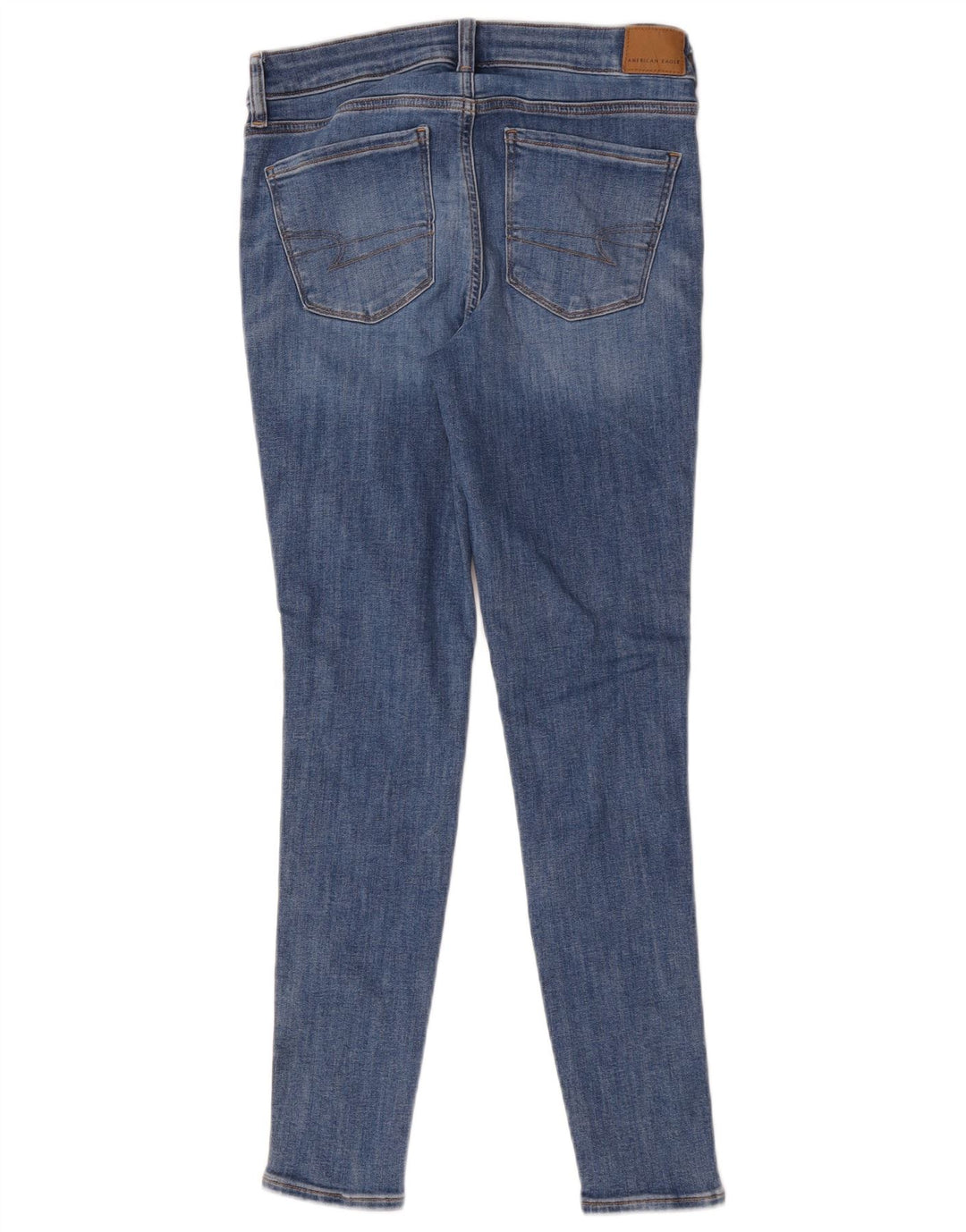 American Eagle Damen Skinny Jeans US 6 Medium W30 L28 Blaue Baumwolle