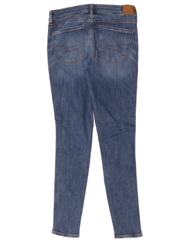 American Eagle Damen Skinny Jeans US 6 Medium W30 L28 Blaue Baumwolle