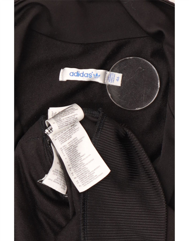 Adidas Damen Graphic Trainingsanzug Top Jacke EU 46 Large Schwarz Polyester