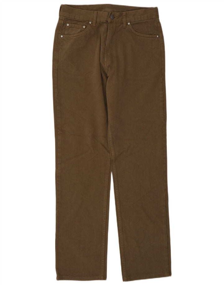 Carrera Herren Straight Jeans W31 L32 Khaki Baumwolle