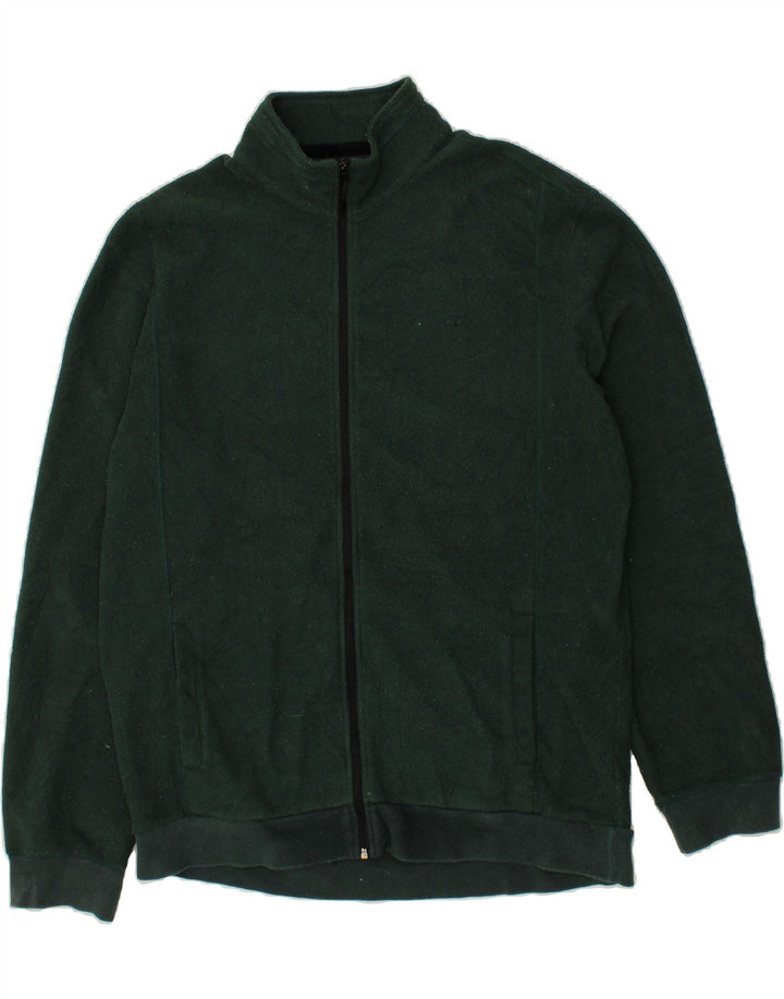 CHAMPION Herren Fleecejacke UK 46 3XL Grün Polyester