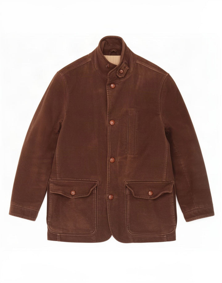 Henry Cottons Herren-Utility-Jacke IT 46 Small Brown