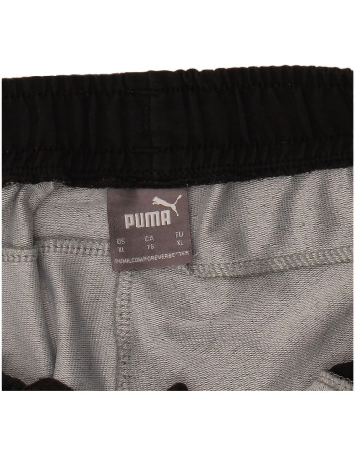 Puma Herren Sport Shorts XL Grau Farbblock
