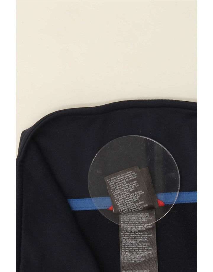 The North Face Herren-Trainingsanzug-Oberteil, Jacke, klein, blau, Farbblock-Polyester