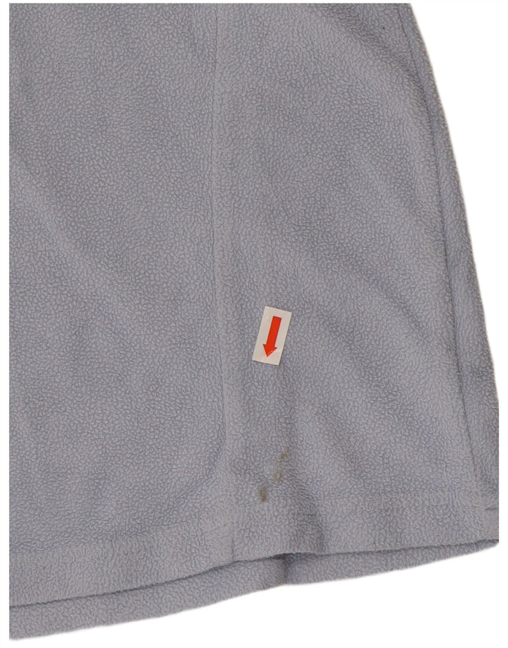 Columbia Damen-Fleecepullover mit Reißverschluss, UK 10, Größe S, Blau, Polyester