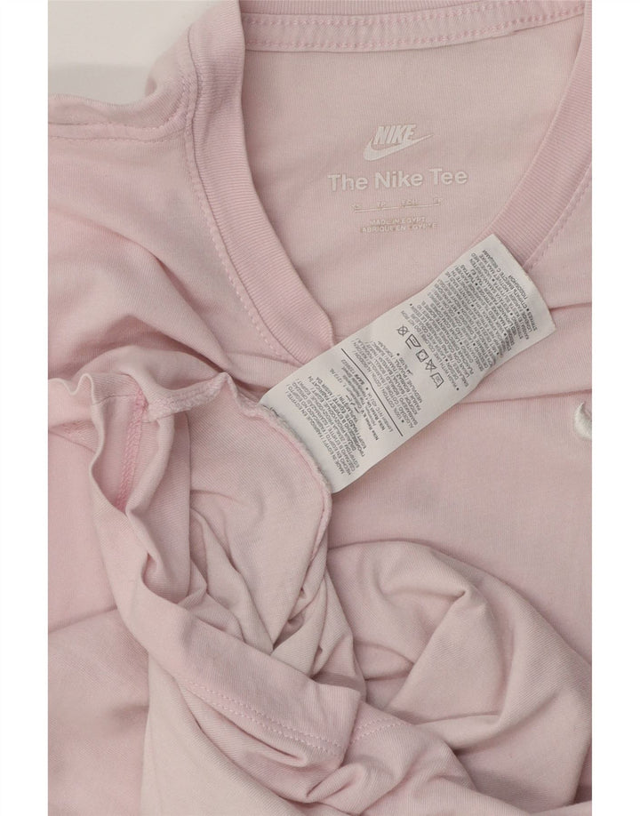 Nike Herren T-Shirt Top XS Rosa Baumwolle