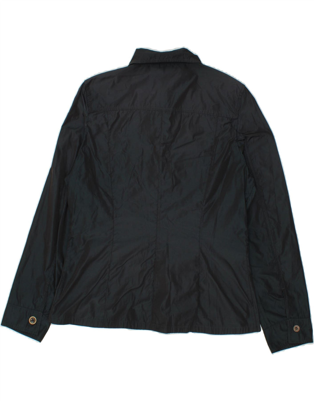 CONTE OF FLORENCE Womens Utility Jacket IT 50 XL Navy Blue Vintage Conte of Florence and Second-Hand Conte of Florence from Messina Hembry 
