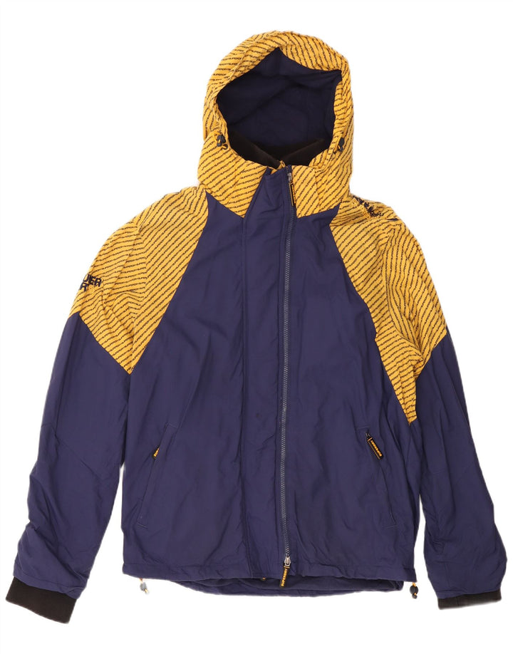 Superdry Damen Windcheater Graphic Windjacke UK 20 2XL Marineblau