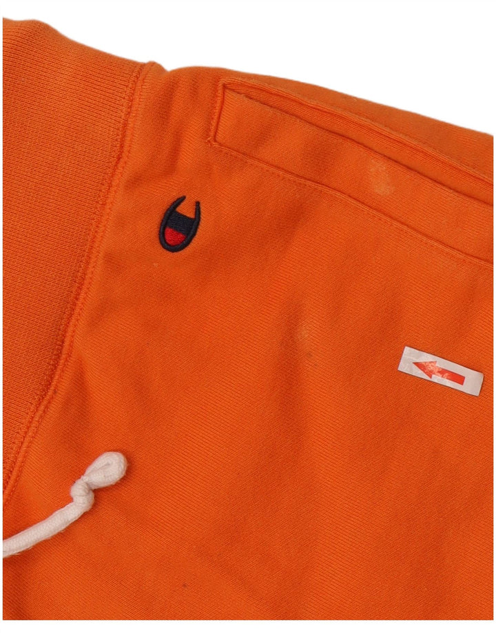 Champion Herren Graphic Sport Shorts Mittelorange Baumwolle