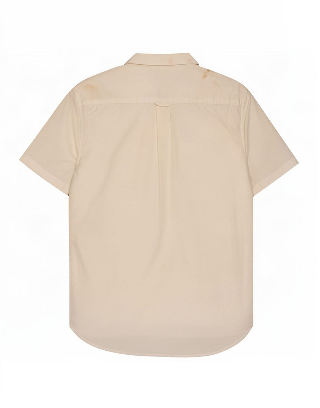 Superdry Herren-Kurzarmhemd, groß, aus weißer Baumwolle