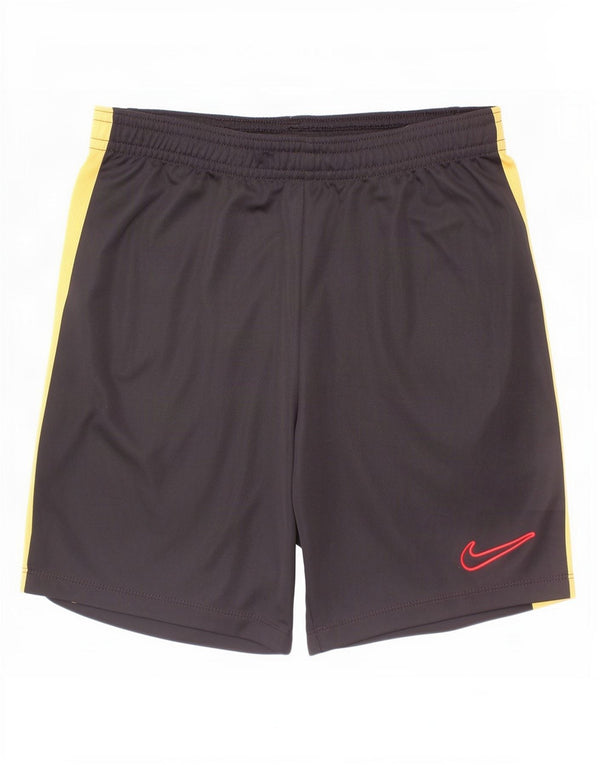 Nike Dri Fit Sportshorts für Jungen, 10–11 Jahre, Mittelschwarz, Farbblock