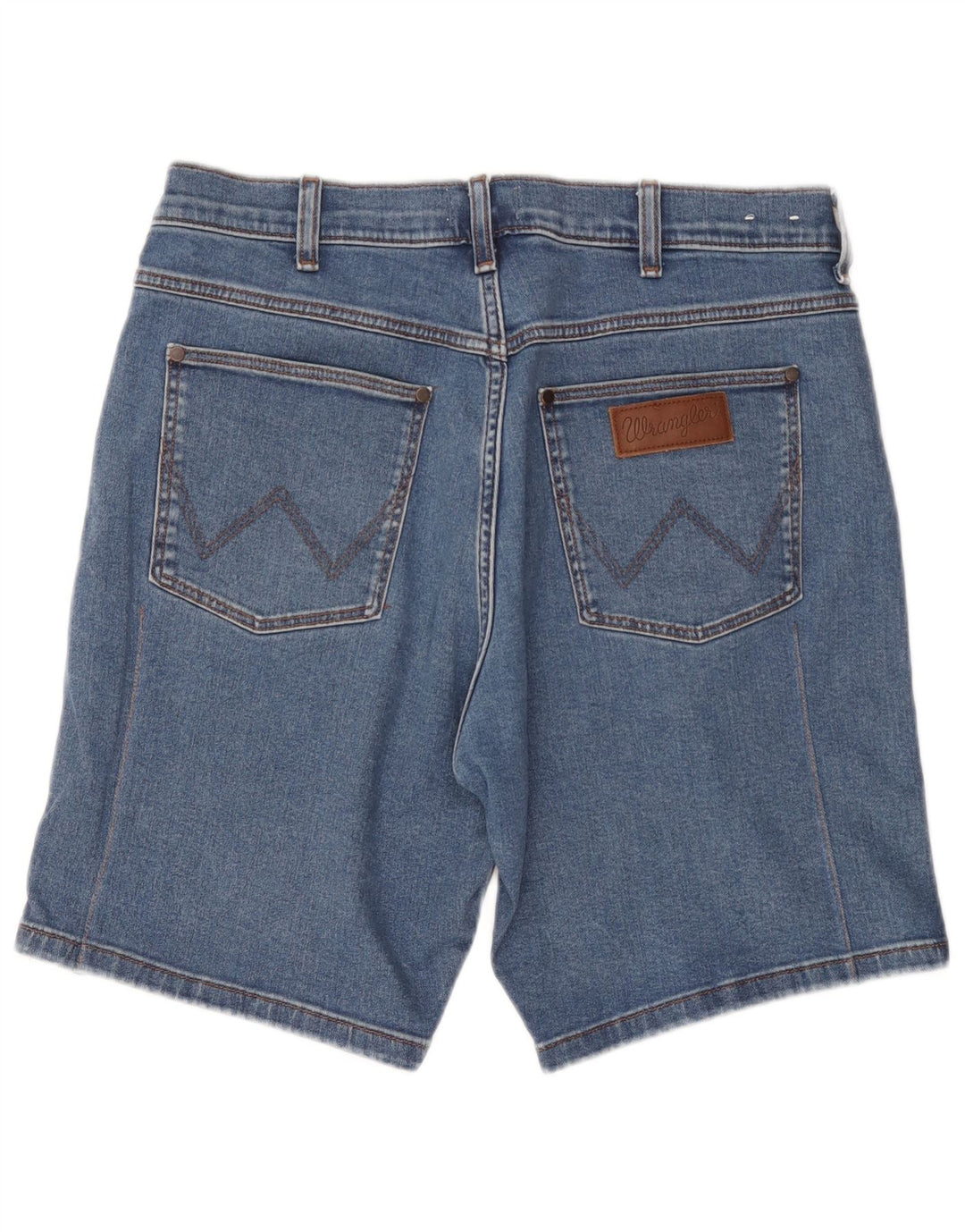 Wrangler Herren-Jeansshorts W34, große blaue Baumwolle