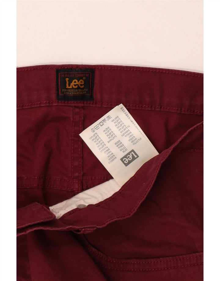 Lee Herren-Freizeitshorts W38 XL, kastanienbraune Baumwolle