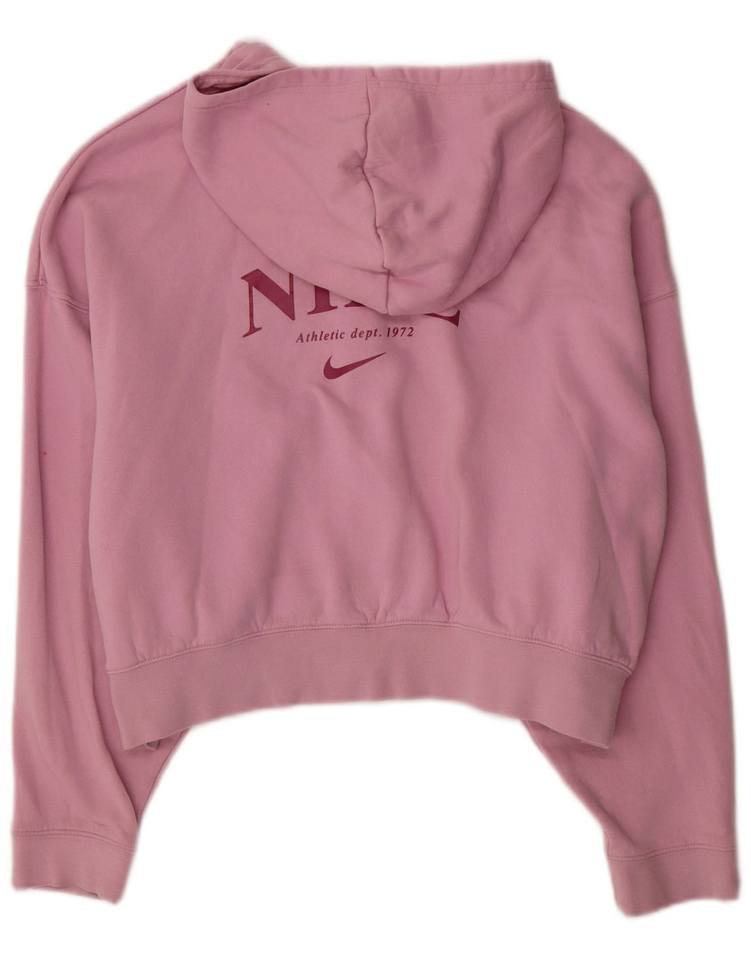 NIKE Mädchen-Pullover mit übergroßem Crop Graphic und Reißverschluss, 13–14 Jahre, XL, Rosa
