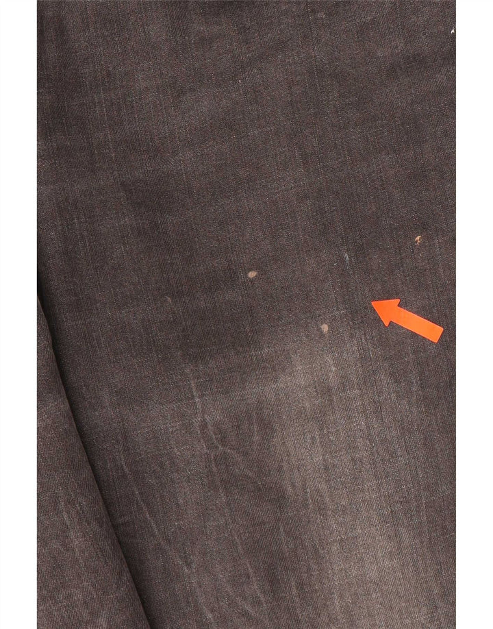 Superdry Herren Corporal Slim Jeans W34 L32 Graue Baumwolle