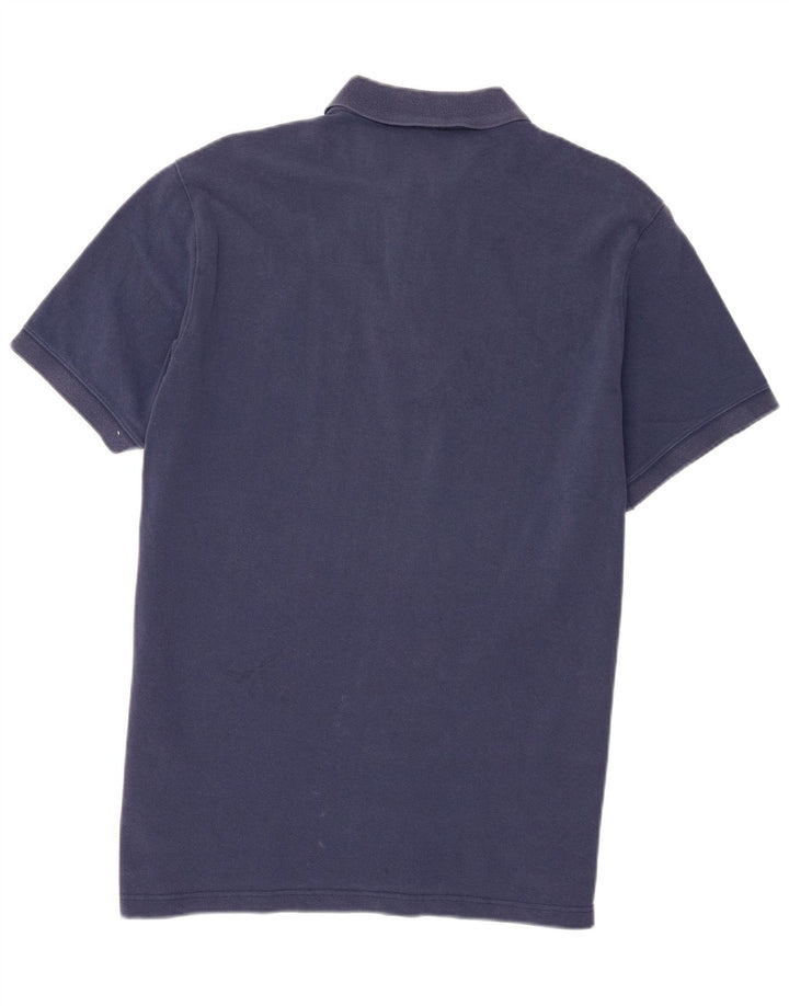 Nike Herren-Poloshirt, große blaue Baumwolle