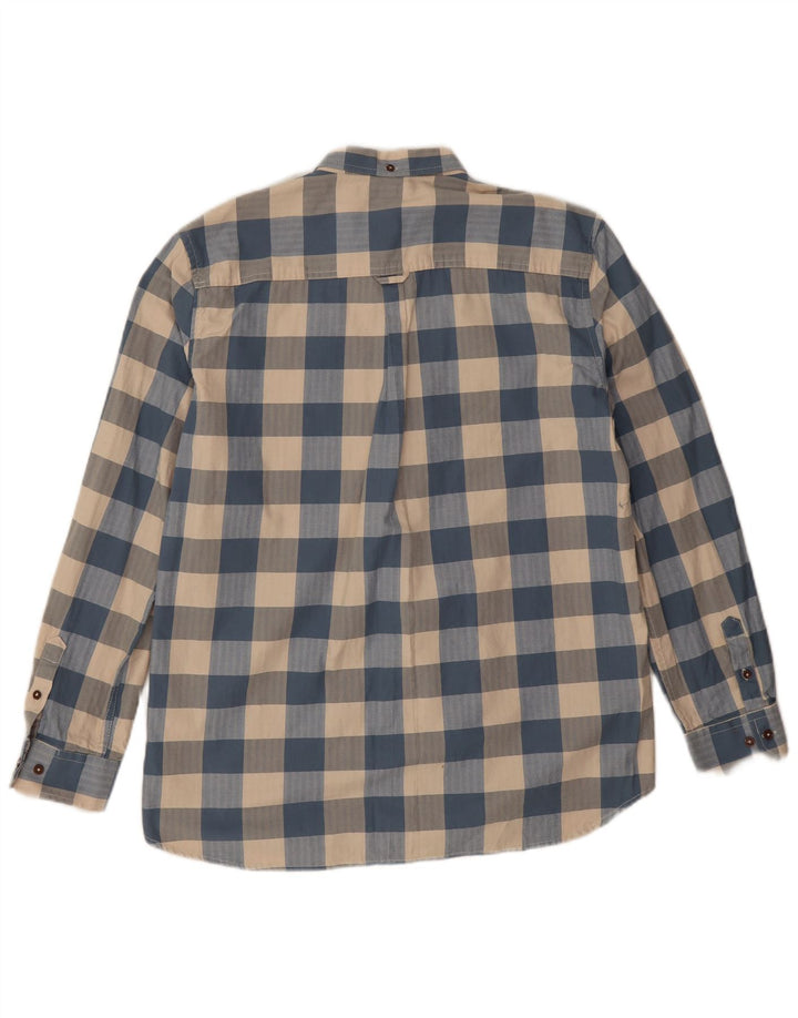 Ben Sherman Hemd für Jungen, 14–15 Jahre, blau kariert, Baumwolle