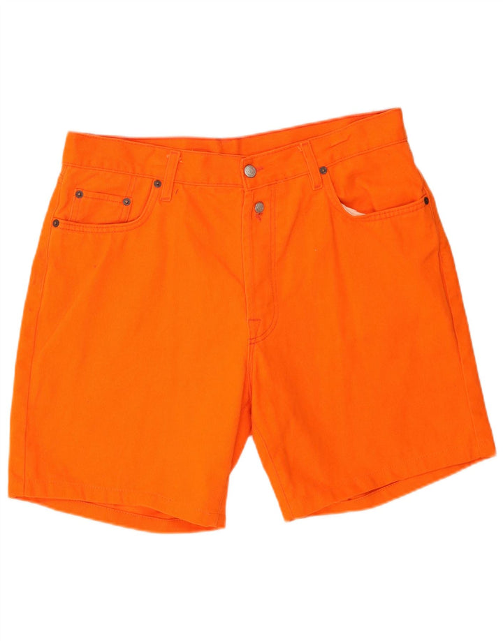 Replay Herren Freizeitshorts W36 Large Orange Baumwolle