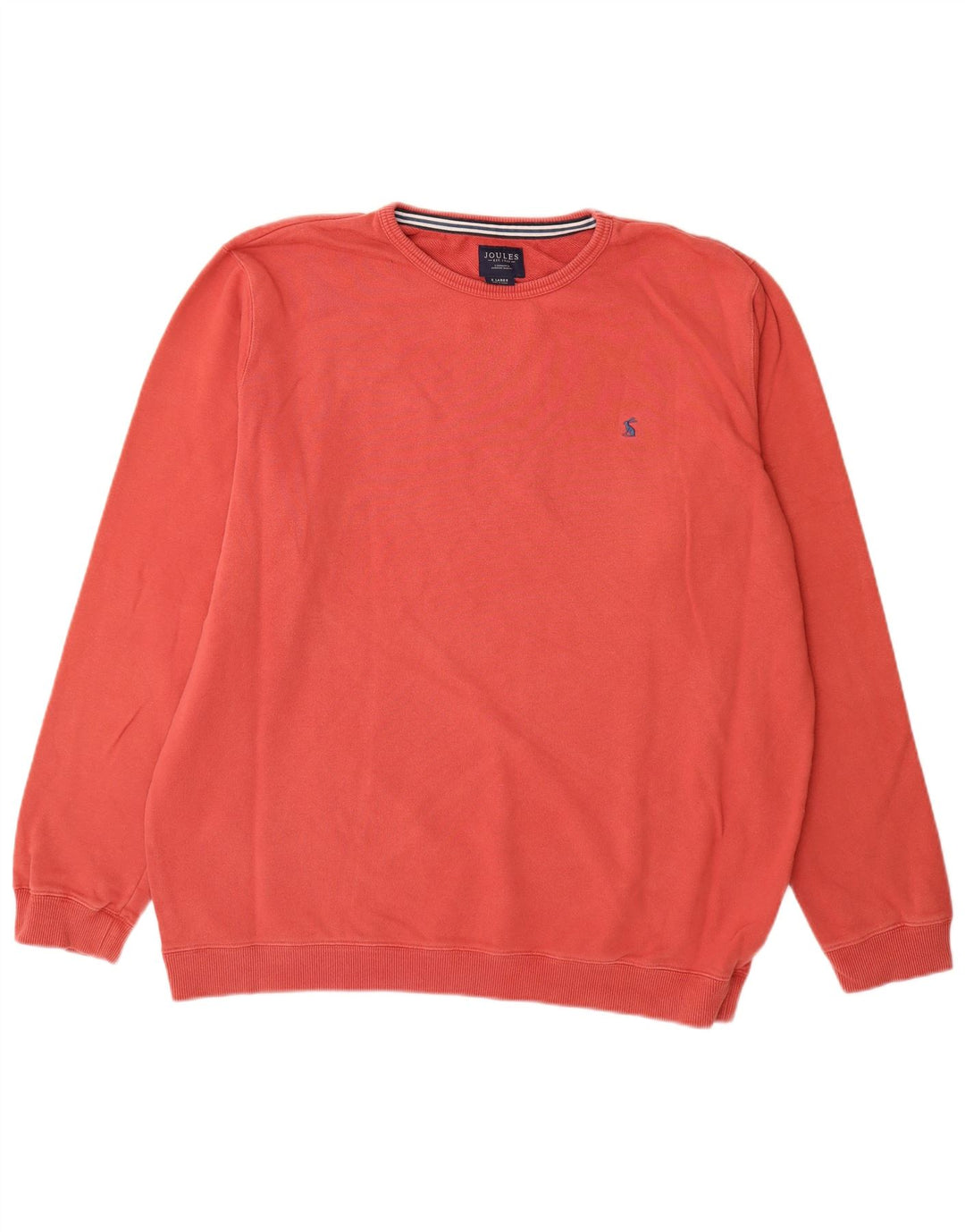 JOULES Herren-Sweatshirt-Pullover XL, rote Baumwolle