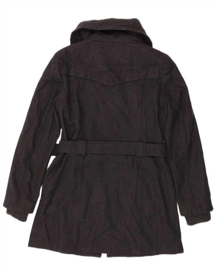 Zara Damen Mantel UK 16 Large Grau