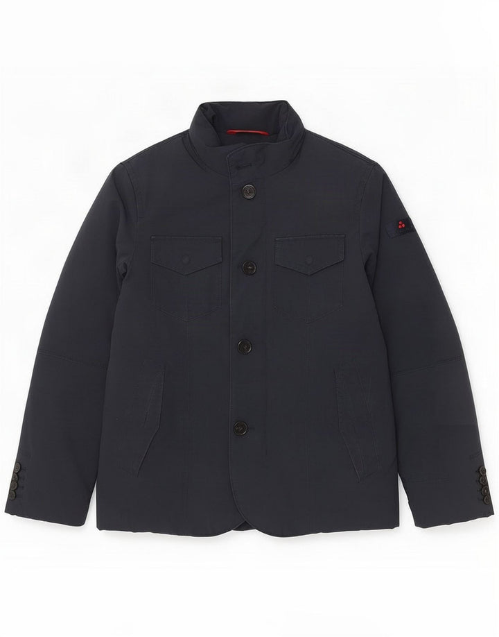 PEUTEREY Herren wattierte Jacke UK 36 Small Marineblau Polyester
