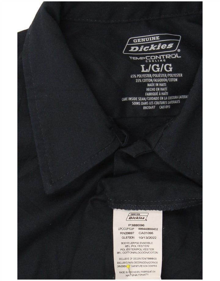 DICKIES Original-Hemd für Herren, groß, marineblau, Polyester
