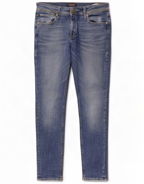 Jack & Jones Damen Skinny Jeans W31 L30 Blaue Baumwolle