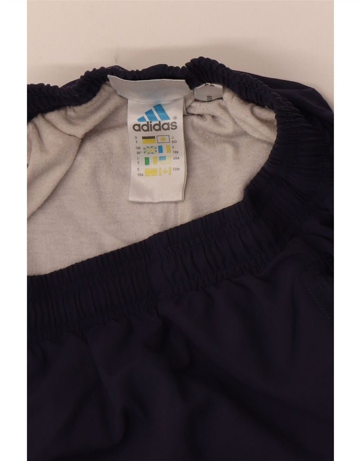 Adidas Herren-Trainingshose, Jogginghose, groß, marineblau, Polyester