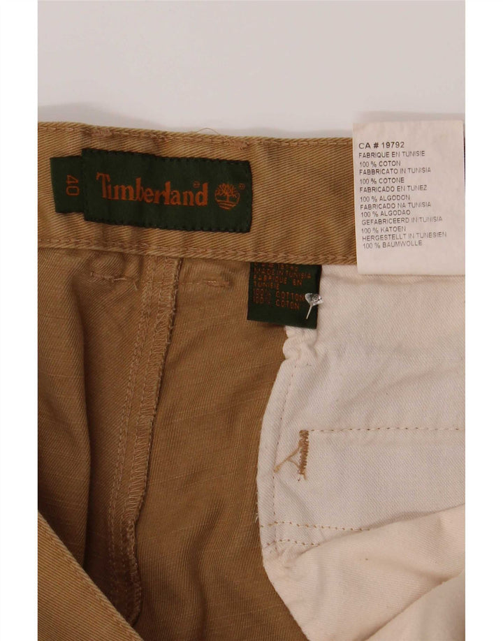 Timberland Herren Regular Chinohose W40 L32 Beige Baumwolle