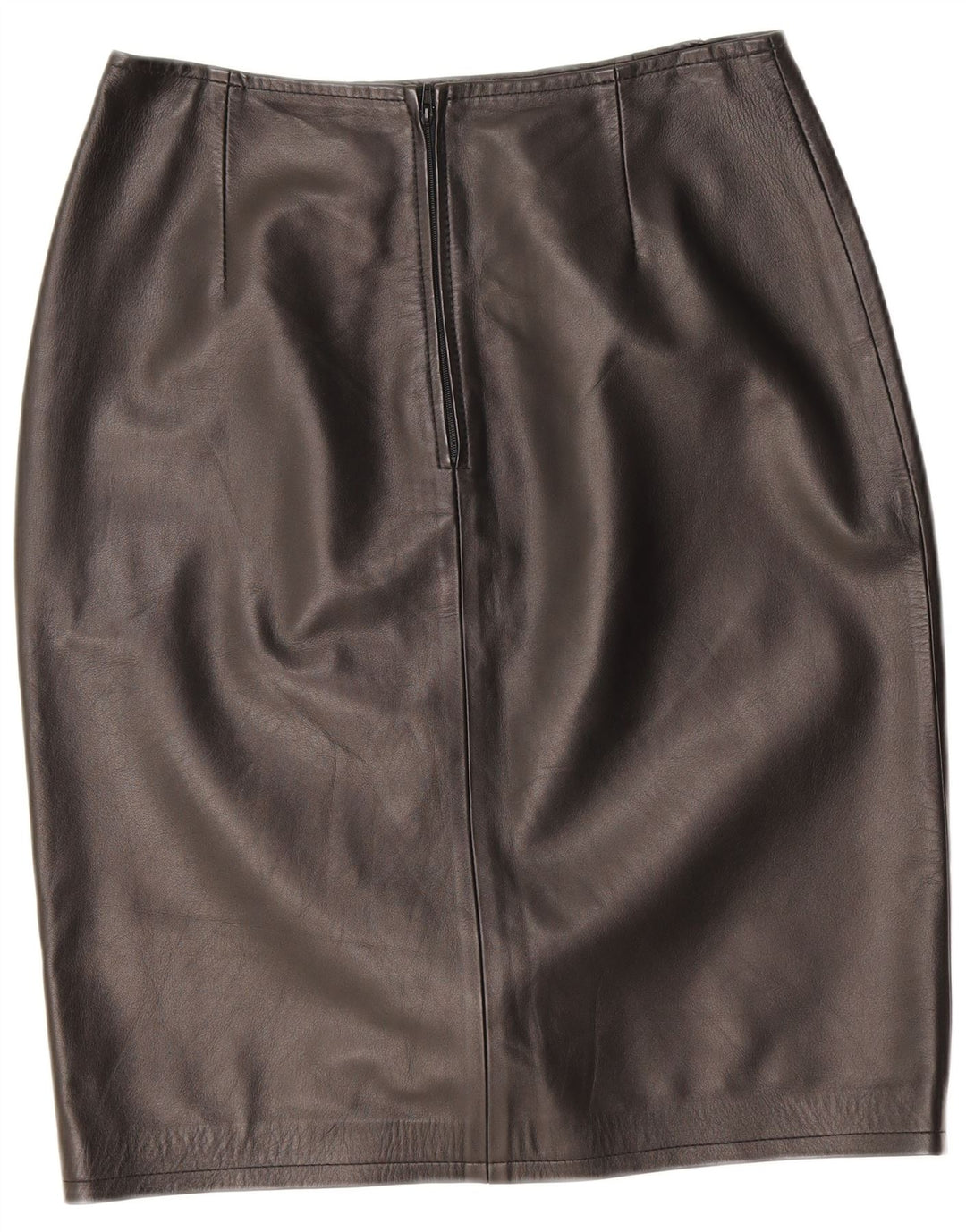 Vintage Damen Lederrock W26 Small Schwarz