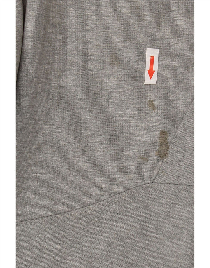 Nike Herren-Trainingshose und Jogger, mittelgraue Colourblock-Baumwolle
