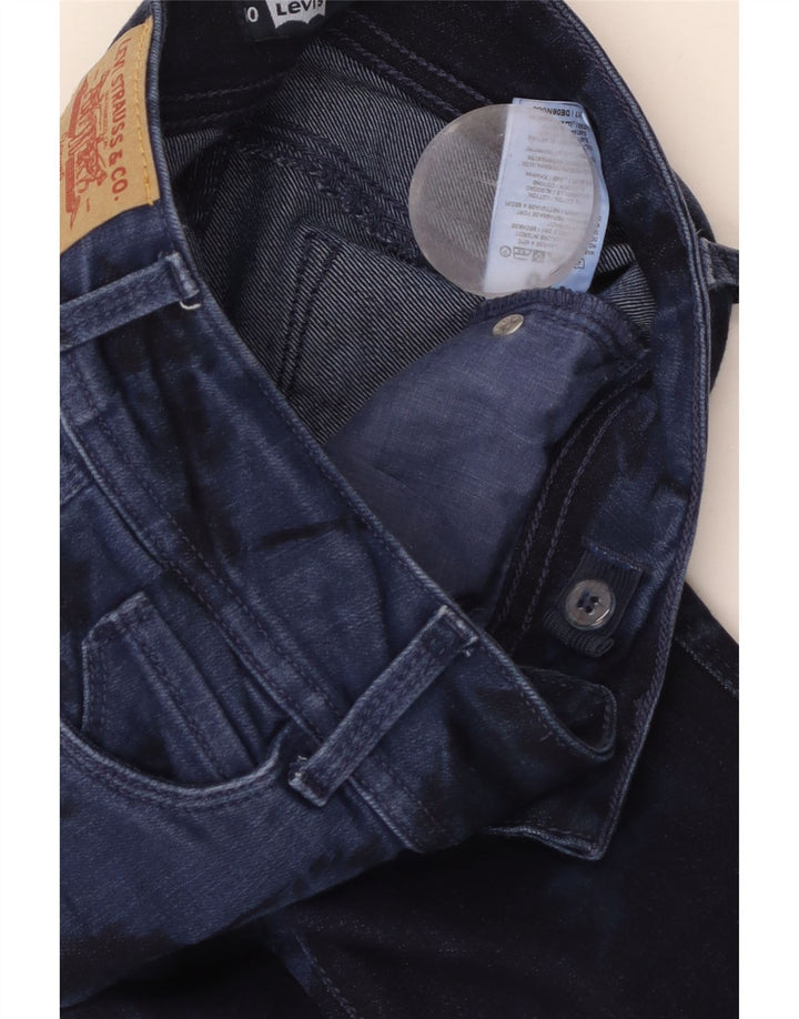 LEVI'S Slim-Jeans für Jungen, 9–10 Jahre, marineblaue Batik-Baumwolle