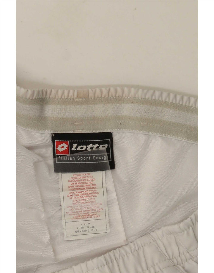 Lotto Herren-Sportshorts UK 38/40 Mittelweißes Polyester